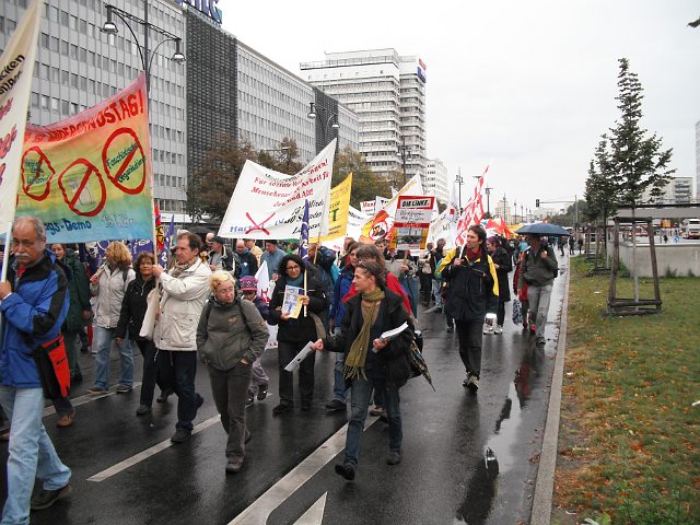 9. Herbstdemonstration gegen die Regierung 
am 6. Oktober 2012 in Berlin
