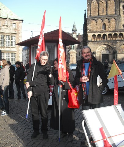 Anti-Acta-Demo in Bremen am 25. Februar 2012