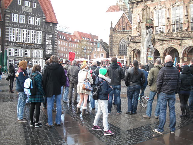 468. Bremer Montagsdemonstration am 14. 04. 2014