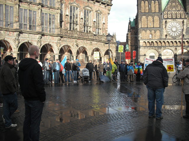 468. Bremer Montagsdemonstration am 14. 04. 2014