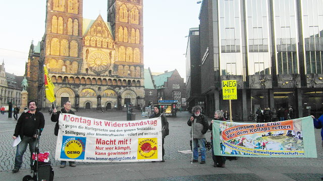 608. Bremer Montagsdemo am Fukushima-Gedenktag