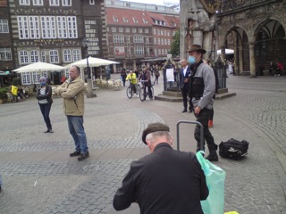 Bremer Montagsdemo, 8. Juni 2020 (Fotos: Jobst Roselius)