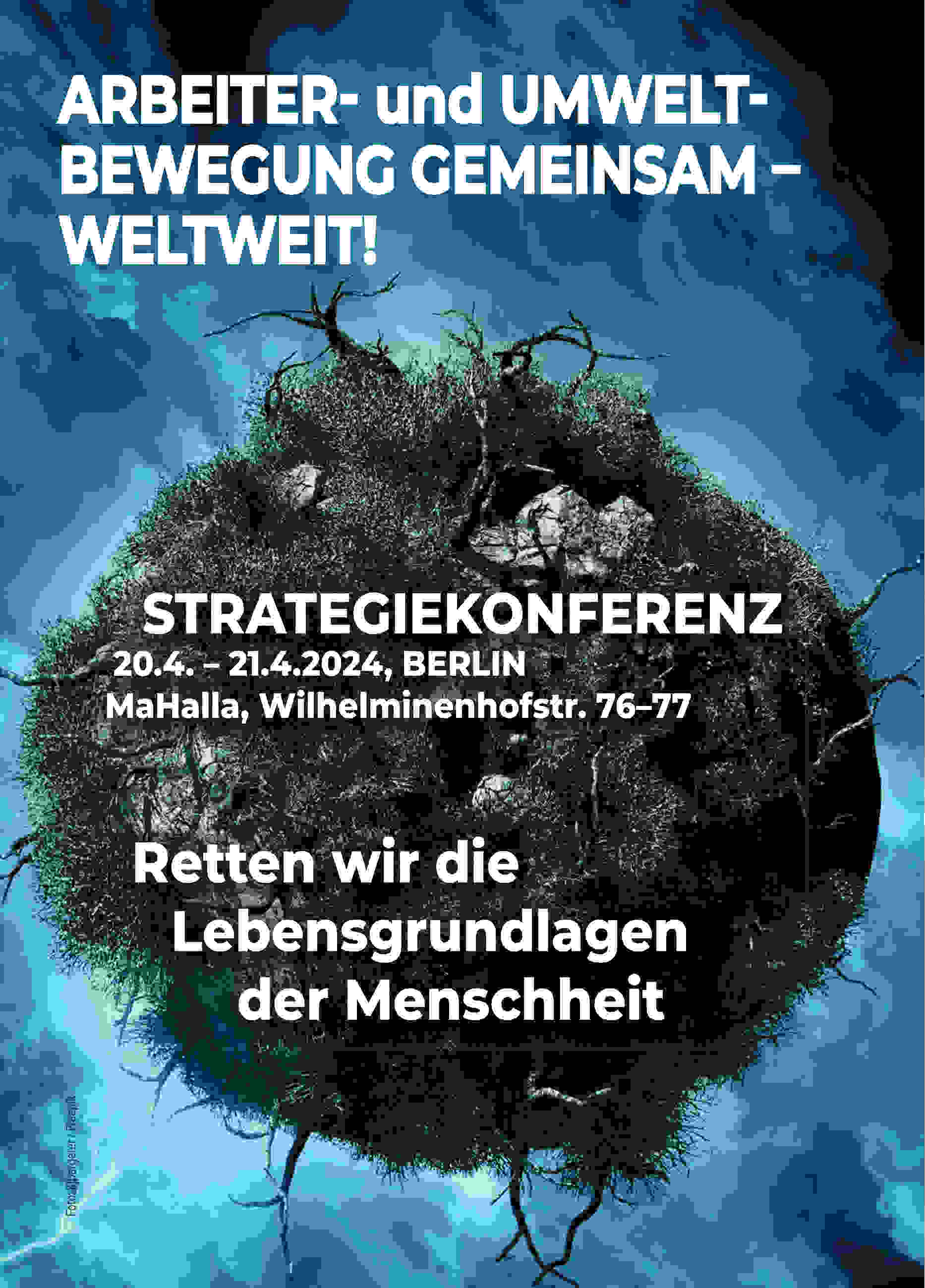 Aufruf zur Umwelt-Strategiekonferenz in Berlin